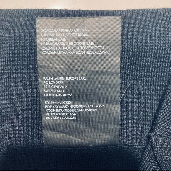 CLUB MONACO  Sz M 100% Wool Knit Wide Leg Attached Belt Culottes - Picture 7 of 10